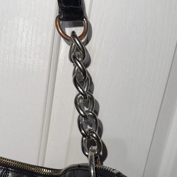 Michael Kors Black Studded purse w/matching wallet vintage MK. Comes w/dust bag - Picture 7 of 16